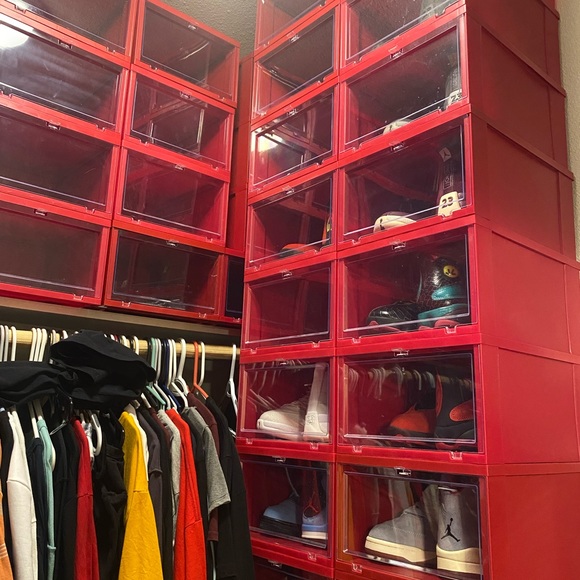 6 Shoes boxes for sale - Picture 1 of 2